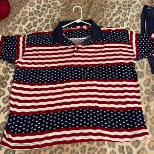 Men’s patriotic polo shirt